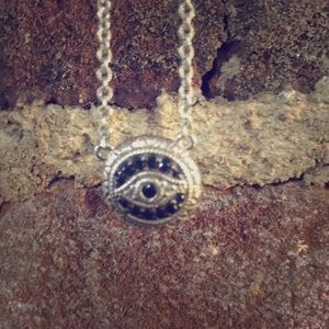 Judith Ripka evil eye necklace